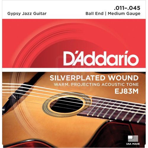 Daddario Ej83m Jeu De Cordes Pour Guitare Gypsy Style Django