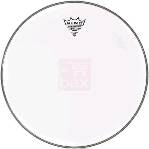 Remo Sa-0114-00 Ambassador Hazy Peau De Timbre 14"" Ambassador Caisse Claire