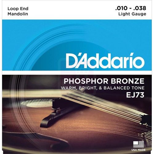 Daddario Ej73 Jeu De Cordes Pour Mandoline