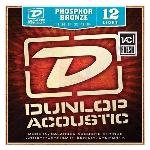 Dunlop Dap1254 Cordes Pour Guitare Folk Light