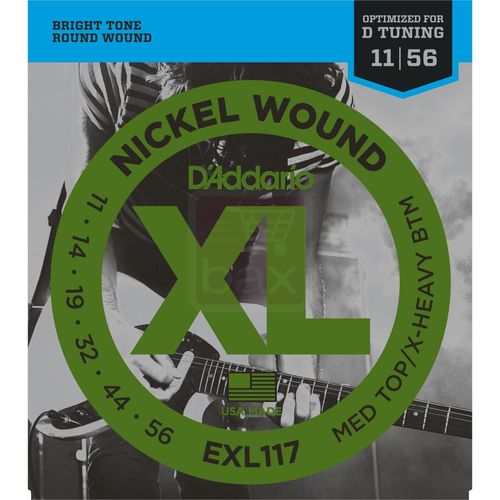 Daddario Exl117 Jeu De Cordes Pour Guitare Électrique