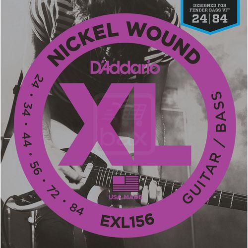 Daddario Exl156 Jeu De Cordes Pour Basse Électrique/ Guitare Baryton