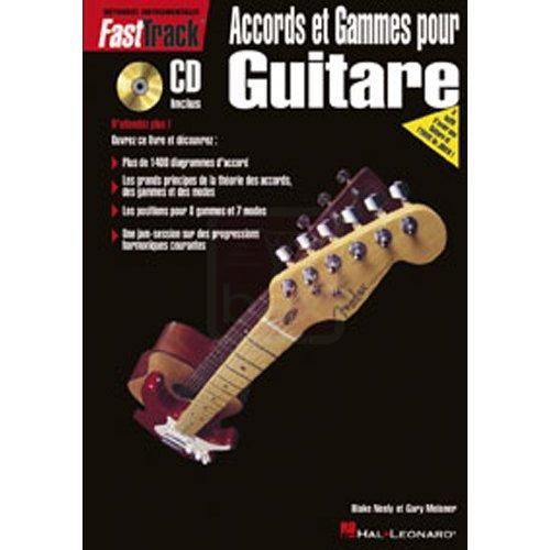 Fasttrack Guitar Chords & Scales - French Edition Book/Online Audio