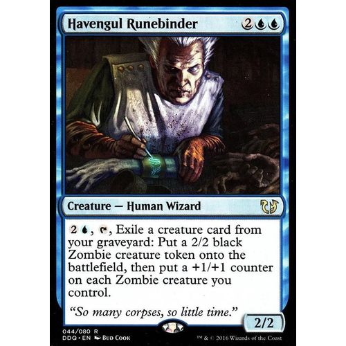 Havengul Runebinder (Entraveur De Runes De Havengul) - Mtg - Blessed Vs Cursed Vo - R - 