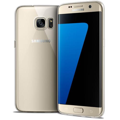Caseink - Coque Housse Etui Pour Samsung Galaxy S7 Edge [Crystal Ultra Clear Hd - Semi Rigide Souple Tpu Gel Transparent - Extra Fin 1mm]