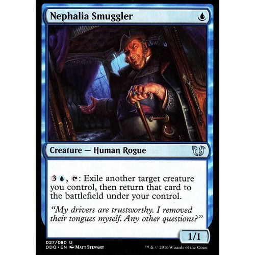 Nephalia Smuggler (Contrebandier Néphalien) - Mtg - Blessed Vs Cursed Vo - U - 
