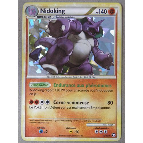 Pokemon - Nidoking - 6/102 - Rare Holo
