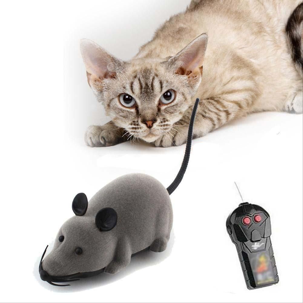 Nouveaute 16 Souris Telecommandee Jouet Chat Sans Fil Voiture Radiocommandee Pour Animaux Chat Chien Rakuten