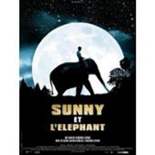 Sunny Et L'elephant - Frédéric Lepage - Olivier Horlait - Affiche De Cinéma Pliée 60x40 Cm