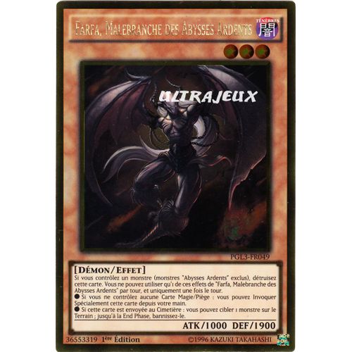 Yu-Gi-Oh! - Pgl3-Fr049 - Farfa, Malebranche Des Abysses Ardents - Gold Rare