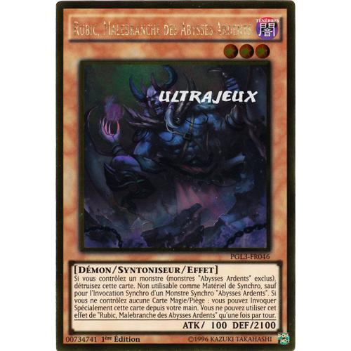 Yu-Gi-Oh! - Pgl3-Fr046 - Rubic, Malebranche Des Abysses Ardents - Gold Rare