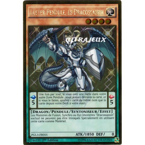 Yu-Gi-Oh! - Pgl3-Fr055 - Luster Pendule, Le Dracossassin - Gold Rare