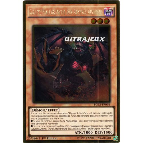 Yu-Gi-Oh! - Pgl3-Fr044 - Graff, Malebranche Des Abysses Ardents - Gold Rare
