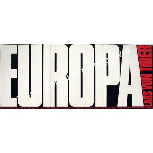 Europa, Dossier De Presse, Lars Von Trier, Avec Jean-Marc Barr, Barbara Sukowa, Ernst-Hugo Jaregard