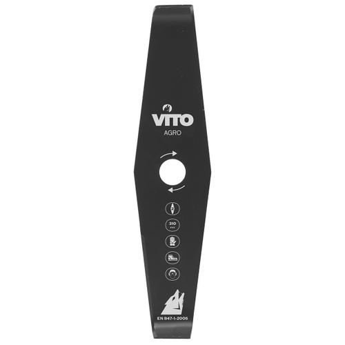 Lame de coupe pour debroussailleuse 2 dents Diam 310mm Alesage 25.4 VITO