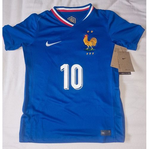 Maillot France Nike Fff Domicile Stadium 24 - Mbappe - Enfant