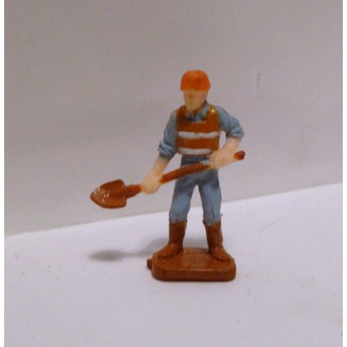 Figurine Ouvrier De Chantier - 2.5cm