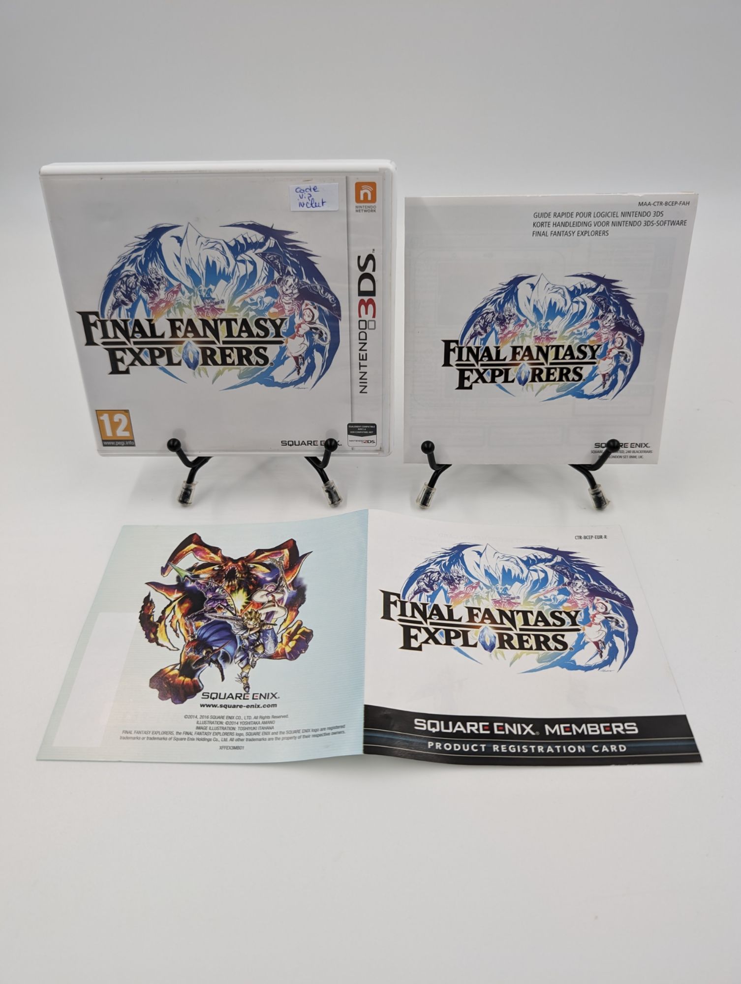 Jeu Nintendo 3ds Final Fantasy Explorers En Boite, Complet + Vip