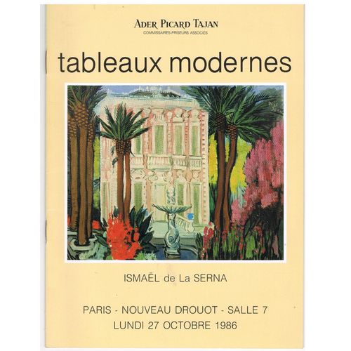 Catalogue Drouot Ader Picard Tajan - Tableaux Modernes 27 Octobre  1986 