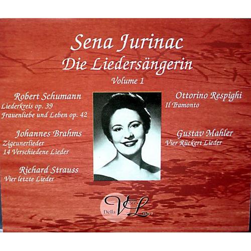 Sena Jurinac National Orchestra Dir Milan Horvat Frankfurt Philharmoniker Dir Istvan Kertesz Barylli Quartet : Richard Strauss Vier Letzte Lieder Gustav Mahler Vier Rückert Lieder Respighi Il Tramonto