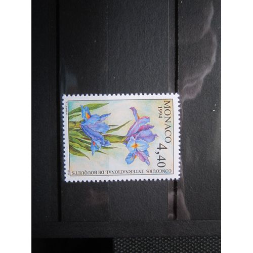 Monaco. Timbre N° 1932 (1994). 27eme Concours International De Bouquets.