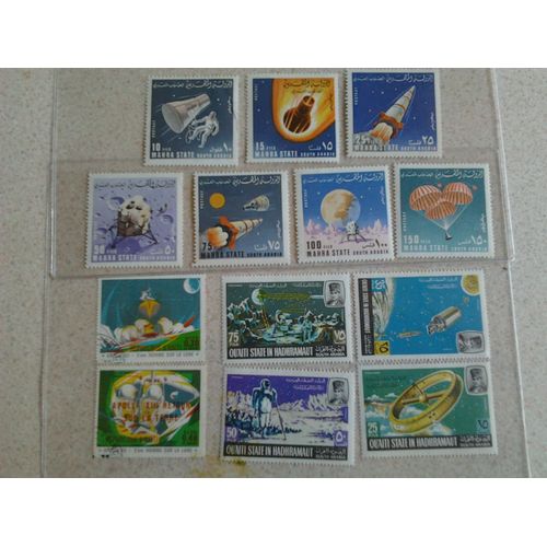 Lot De Timbres , Thème Espace , Conquête Spaciale