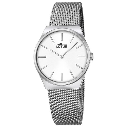 Lotus Montre Femme Classique Analogique Quartz Acier Inoxydable Argent Ul18288/1