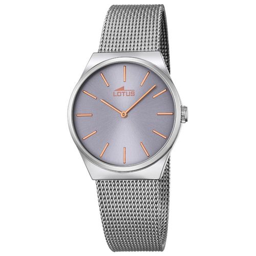 Lotus Montre Femme Classique Analogique Quartz Acier Inoxydable Argent Ul18288/2