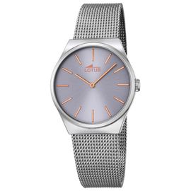 Lotus Montre Femme Classique Analogique Quartz Acier Inoxydable Argent Ul18288/2