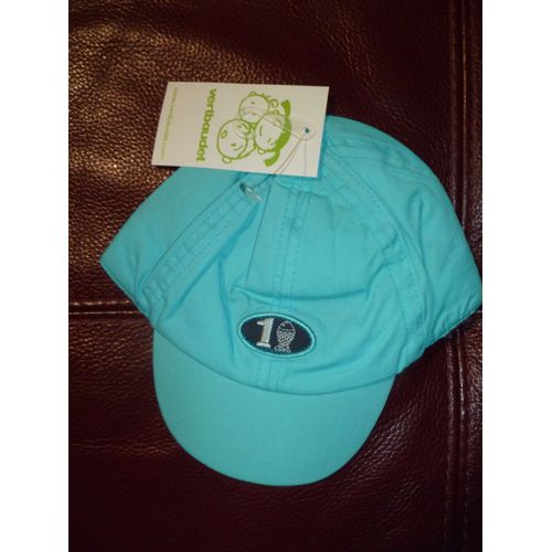 Casquette Bleu Taille 12/18 Mois Neuve Avec Étiquette Marque : Vertbaudet