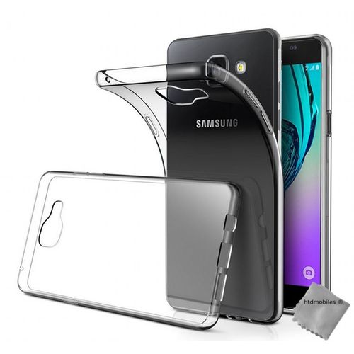 Housse Etui Coque Silicone Gel Fine Pour Samsung Galaxy A3 (Version 2016) + Verre Trempe - Tpu Transparent