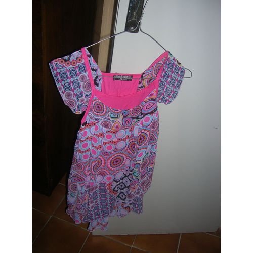 Tunique Diane Mome City Viscose 10 Ans Multicolore