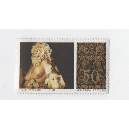 Timbre Poste Vaticane Vatican Musé Nilo 