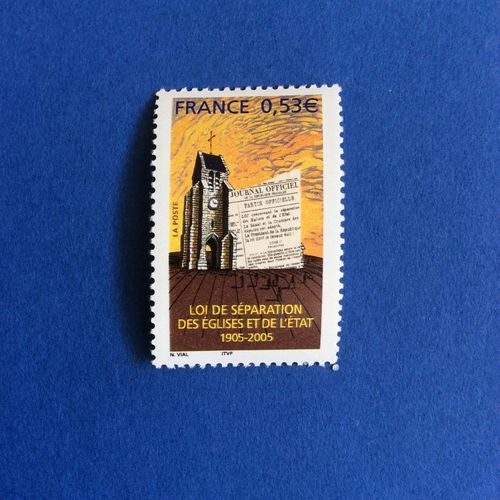 France - Loi De Séparation Des Églises Et De L'état (Y & T 3860)