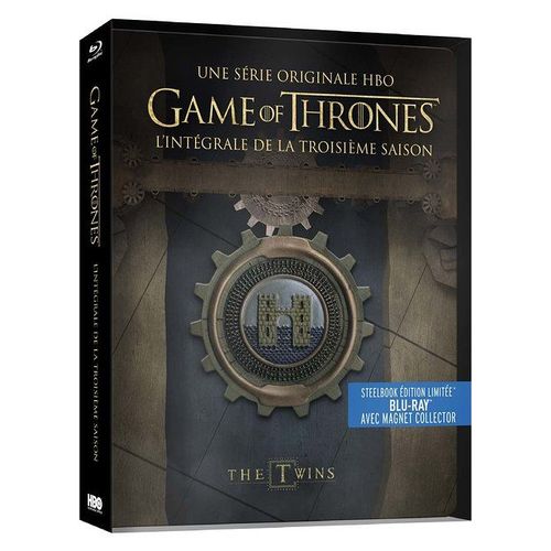 Game Of Thrones (Le Trône De Fer) - Saison 3 - Steelbook Édition Limitée - Blu-Ray + Magnet Collector