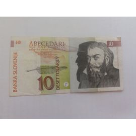 Billet 10 Tolar Slovénie 1992