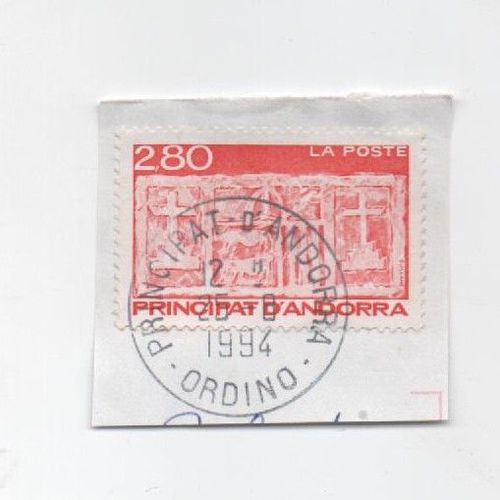 Timbre Andorre Principat D'andorra 