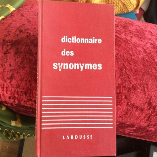 Livre Dictionnaires Des Synonymes Larousse
