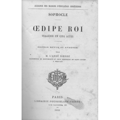 Oedipe Roi