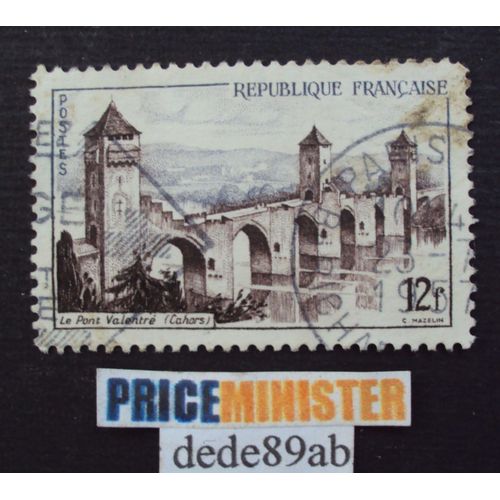France..  Le Pont Valentré À Cahors ( Lot ) . Oblitéré Used Stamp.