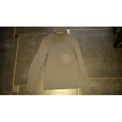 Pull Col Roulé By Harry Acrylique 34 Gris