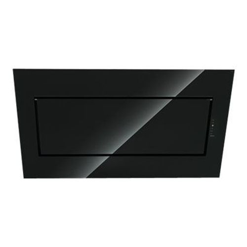 Falmec Design Quasar Vetro - Hotte - hotte décorative - largeur : 60 cm - profondeur : 46.2 cm - evacuation & recyclage - sans moteur - verre noir