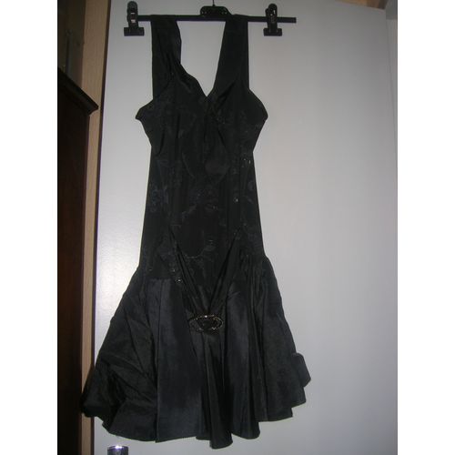 Robe Autre Bretelles Polyester 12/14 Ans Noir