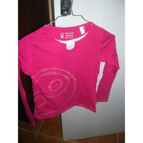 T-Shirt Okaïdi Coton 10 Ans Rose