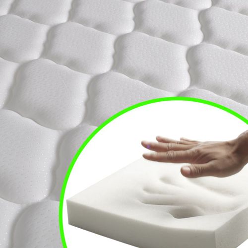 Matelas En Mousse À Mémoire De Forme 200 X 140 X 17 Cm