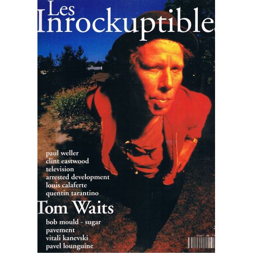 Les Inrockuptibles (Mensuel)  N° 39 : Octobre 1992, Tom Waits, Paul Weller, Clint Eastwood, Television, Arrested Development, Louis Calaferte, Quentin Tarantino, Bob Mould, Sugar, Pavement...