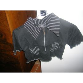 Chemise Cop Copine Court Polyester S Multicolore