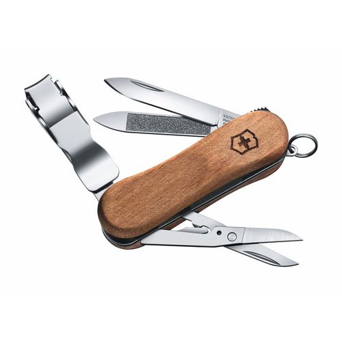 Victorinox Nail Clip Evowood 580 - Couteau Suisse De Poche - 65 Mm - 6 Fonctions