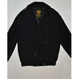 Manteau Noir Celio En Laine