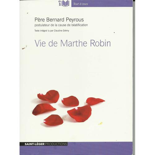 Vie De Marthe Robin - (1cd Audio Mp3)